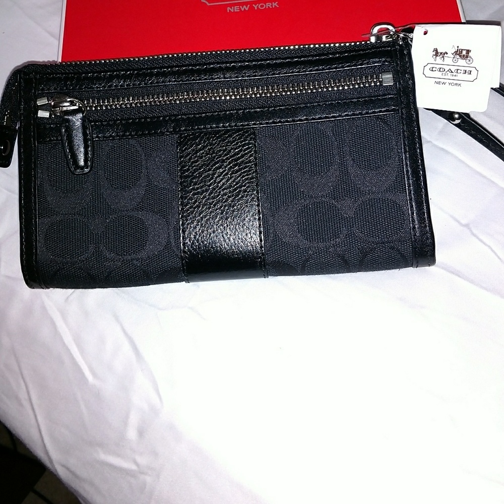 Authentic coach wristlet